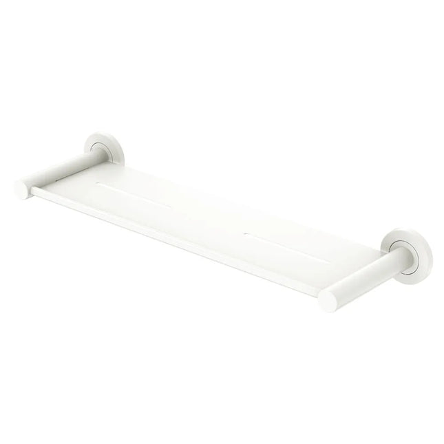 Fienza Kaya Matte White 450mm Shower Shelf ,