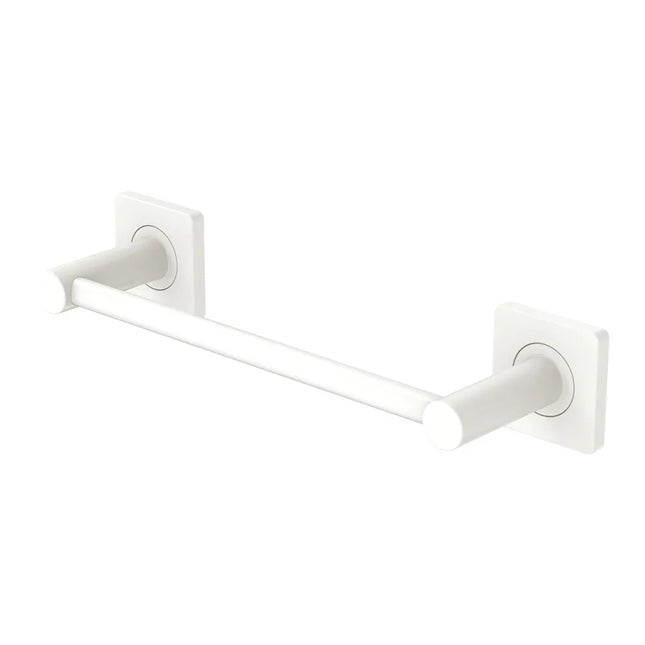 Fienza Sansa Single Towel Rail 300mm Matt White