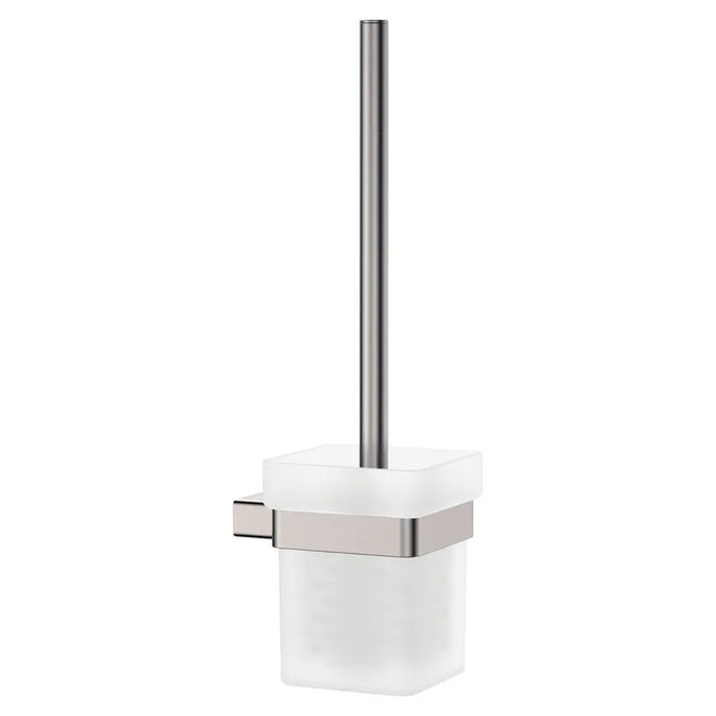 Fienza Tono Toilet Brush and Holder Brushed Nickel ,