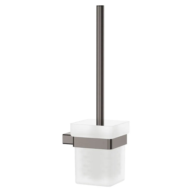 Fienza Tono Toilet Brush and Holder Gun Metal Grey ,