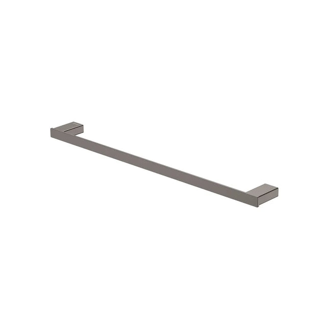 Fienza Tono Single Towel Rail 610mm Gun Metal Grey ,