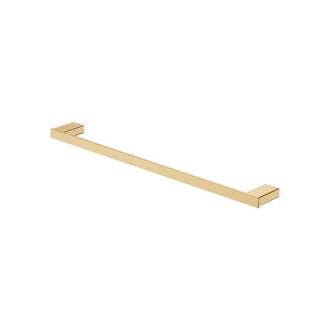 Fienza Tono Single Towel Rail Brass Gold ,