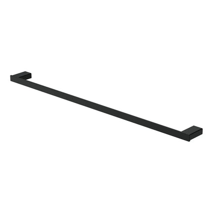 Fienza Tono Single Towel Rail Matte Black , 810mm