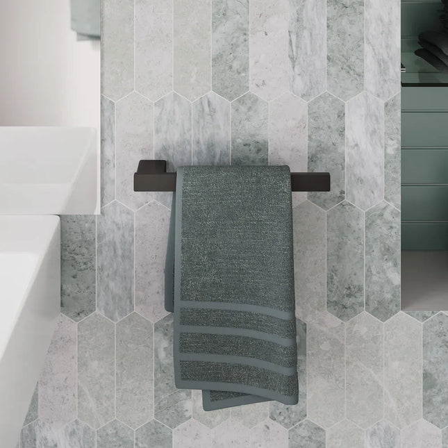 Fienza Tono Hand Towel Rail 250mm Matte Black ,