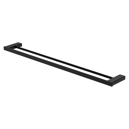 Fienza Tono Double Towel Rail Matte Black , 810mm