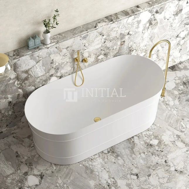 Otti Avoca Coogee 1500 Freestanding Bath, Matte White ,