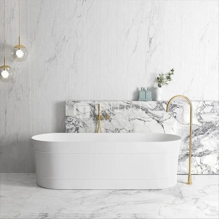 Otti Avoca Coogee 1700 Freestanding Bath, Matte White , Default Title