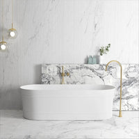 Otti Avoca Coogee 1700 Freestanding Bath, Gloss White , Gloss White