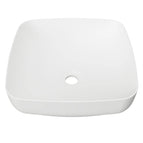 Addison Basin 400mm Matt White