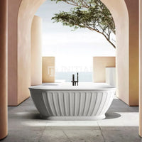 Otti Avoca Fontana 1500 Freestanding Bath, Gloss White , Default Title