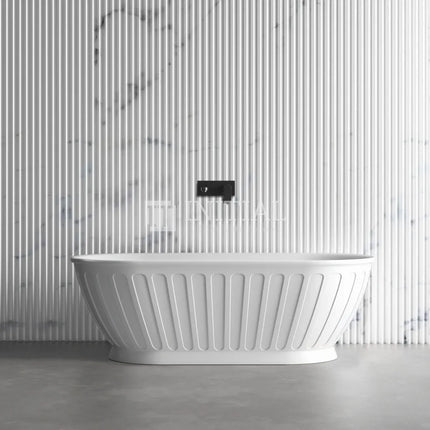 Otti Avoca Fontana 1700 Freestanding Bath, Matte White , Default Title