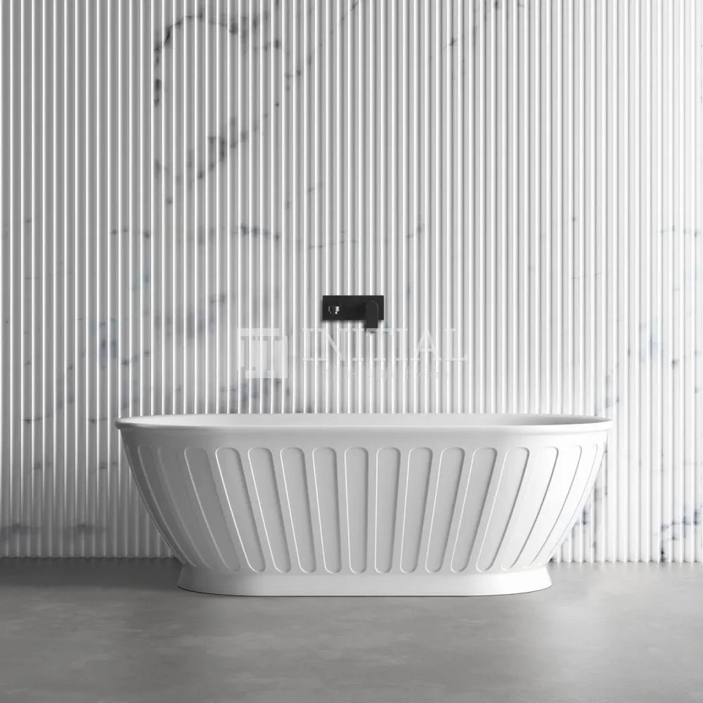 Otti Avoca Fontana 1700 Freestanding Bath, Matte White , Default Title