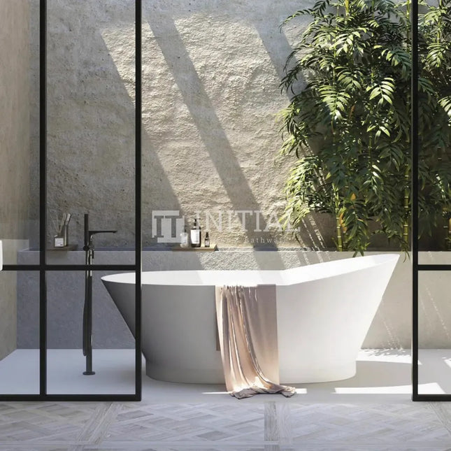 Otti Avoca Paris 1700 Freestanding Bath, Gloss White ,