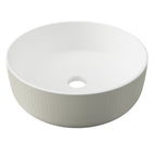 Allure Raked Basin 360mm Matt White