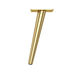 Angled 200mm Brushed Gold