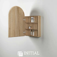 Otti Archie Natural Oak Wall Mounted Shaving Cabinet 900X610X120 , Default Title