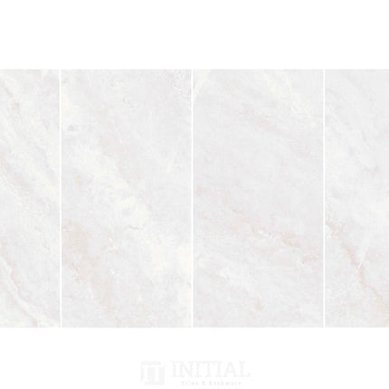 Marble Look Tile Austral White Matt 600X1200 ,