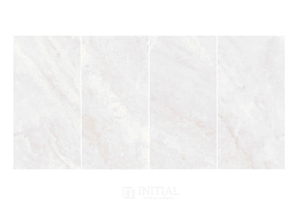 Marble Look Tile Austral White Matt 600X1200 ,