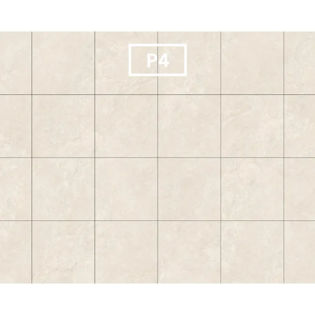 In/Out Travertine Look Apex Silver 600X600