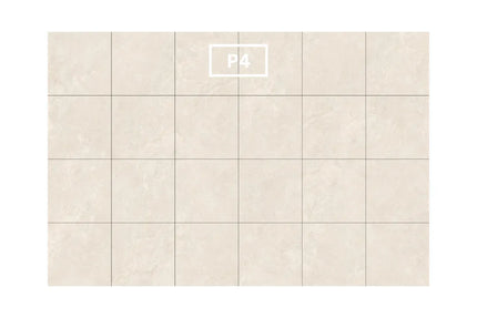 In/Out Travertine Look Apex Silver 600X600