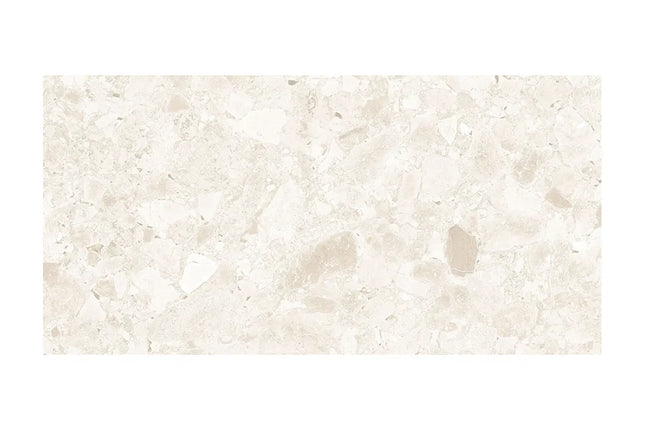 Terrazzo Look Water Stone Ivory Matt 300X600