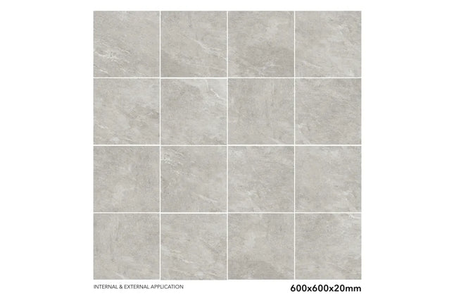 Stony Grigio Paver 600X600X20