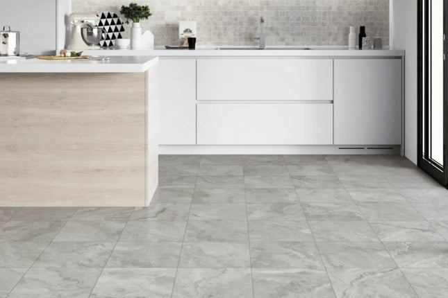 In/Out Travertine Look Baron Grey 300X300