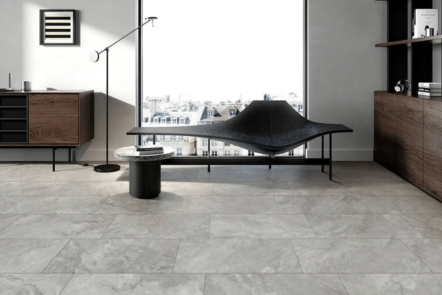 In/Out Travertine Look Baron Grey 300X600