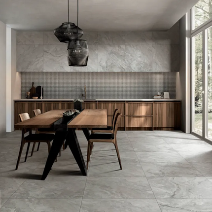 In/Out Travertine Look Baron Grey 600X600