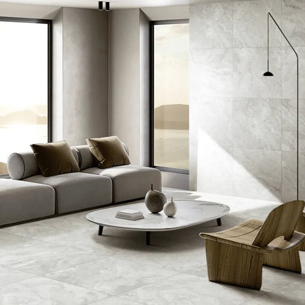 In/Out Travertine Look Baron Light Grey 600X600