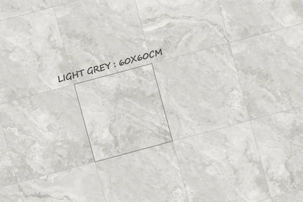 In/Out Travertine Look Baron Light Grey 600X600