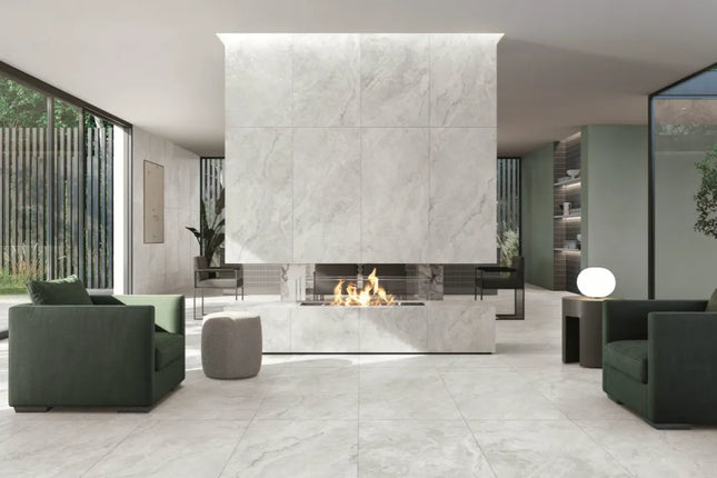 In/Out Travertine Look Baron Light Grey 600X1200