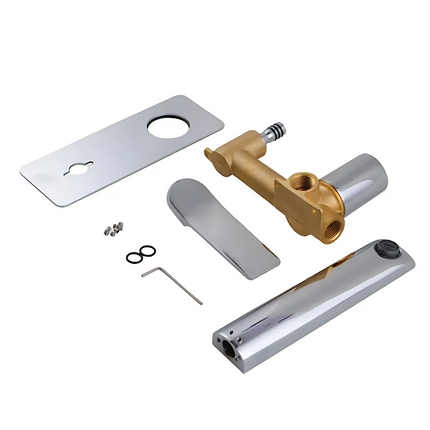 Bathroom Hash Bath Wall Mixer Chrome ,