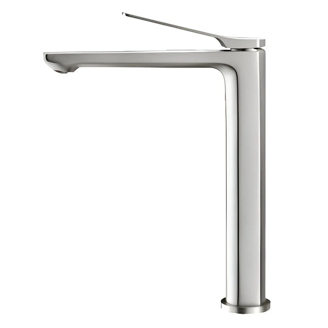 Bathroom Hash Tall Basin Mixer Brushed Nickel ,