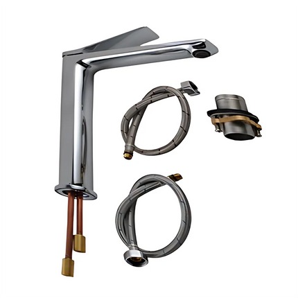 Bathroom Hash Series Tall Basin Mixer Chrome ,