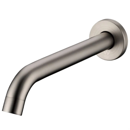 Bathroom Petra Series Wall Bath Spout Brushed Nickel ,