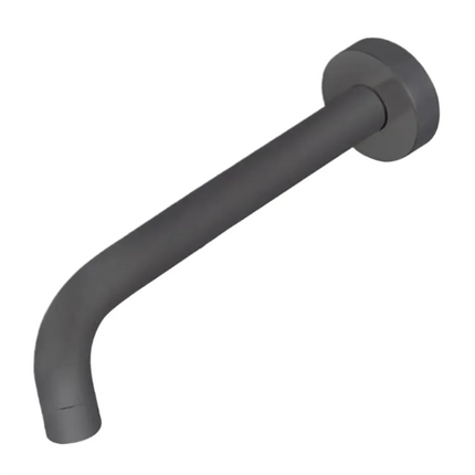 Bathroom Petra Wall Bath Spout Gun Metal Grey ,