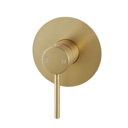 Bathroom Petra Series Shower Wall Mixer Brushed Yellow Gold ,