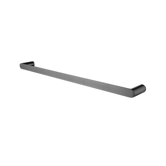 Hash Single Towel Rail 600mm Gunmetal Grey , Default Title