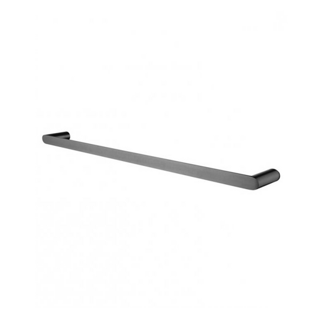 Hash Single Towel Rail 800mm Gunmetal Grey , Default Title