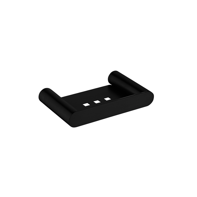 Hash Soap Dish Holder Matt Black , Default Title