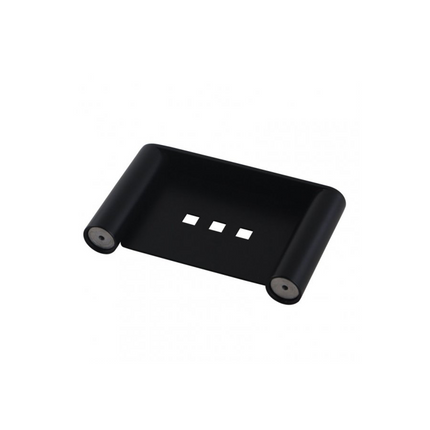 Hash Soap Dish Holder Matt Black ,
