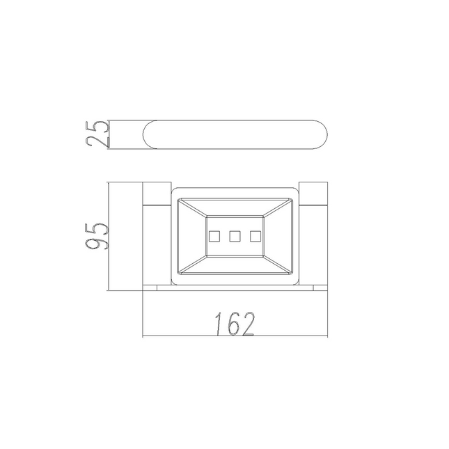 Hash Soap Dish Holder Gunmetal Grey ,
