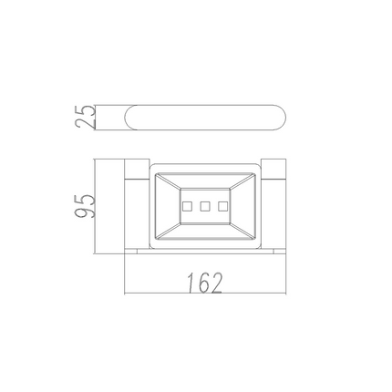 Hash Soap Dish Holder Matt Black ,