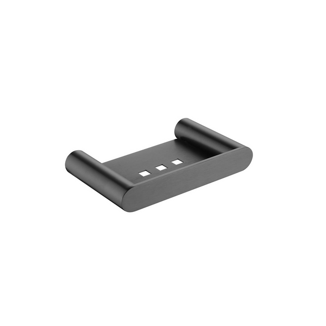 Hash Soap Dish Holder Gunmetal Grey , Default Title