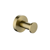 Petra Round Robe Hook Gold , Default Title