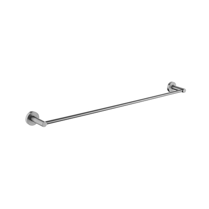 Petra Single Towel Rail 900mm Gunmetal Grey , Default Title