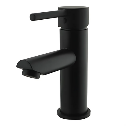 Bathroom Petra Series Basin Mixer Black ,