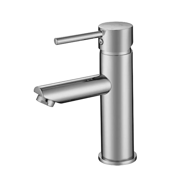 Bathroom Petra Basin Mixer Brushed Nickel ,