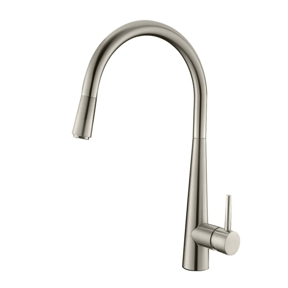 Kitchen Petra Series Pull Out Sink Brushed Nickel Mixer ,